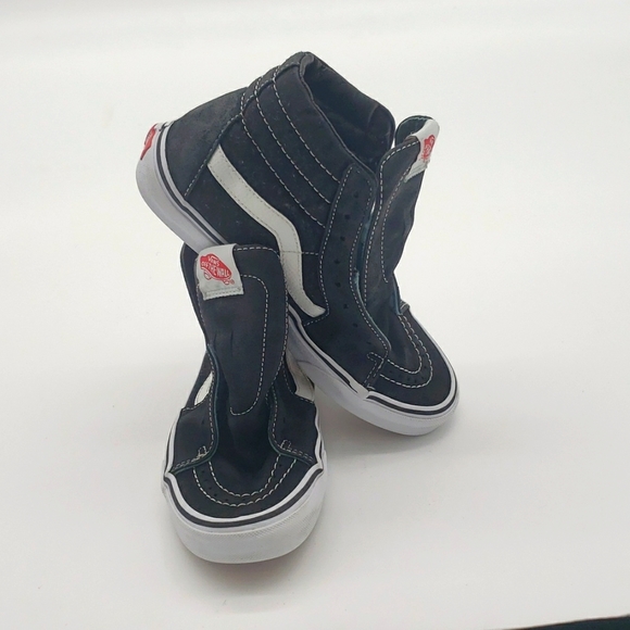 Woman VANS SNEAKERS SIZE 6 1/2 COLOR BLACK SUEDE THIS ITEM IS USED - Picture 8 of 8